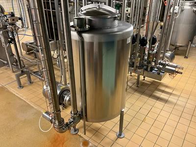 Overview picture of s/s Balancing tank